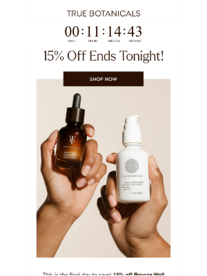 True Botanicals - Last Chance - Special 15% Off Bundle