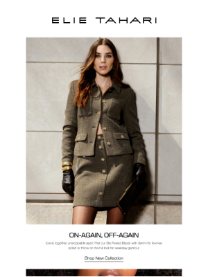 Elie Tahari - Transitional Textures