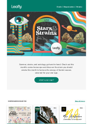 Leafly - 🔮 Your June weed horoscope is here!