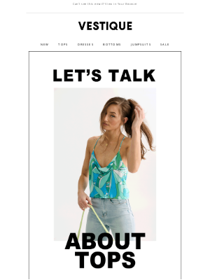 vestique - Let's talk about: TOPS