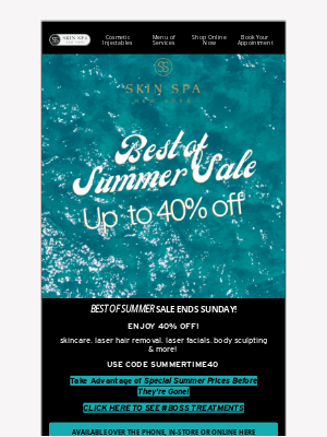 Skin Spa New York - 💥3 MORE DAYS! 40% OFF!