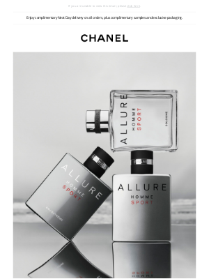 Chanel (United Kingdom) - Discover the ALLURE HOMME SPORT fragrance line.