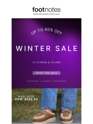 Footnotesonline - Now Up To 60% Off Further Reductions!