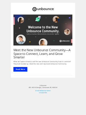 Unbounce - Meet the New Unbounce Community—A Space to Connect, Learn, and Grow Smarter