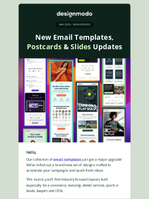 Designmodo - Designmodo Product Updates: May 2025