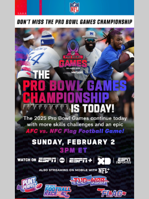 Jacksonville Jaguars - Don't Miss The Pro Bowl Games Championship As The AFC & NFC Go Head-To-Head