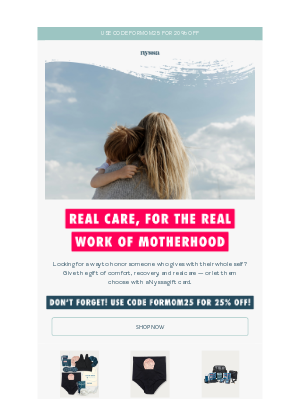 Nyssa - Not your average Mother’s Day gift
