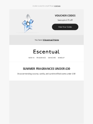 Escentual - Scent Your Summer for Under £30! ☀️