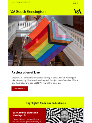 Victoria and Albert Museum - Celebrate Pride at the V&A 🌈