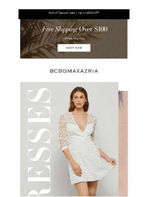 BCBG - Dresses Under $150 (& more!)