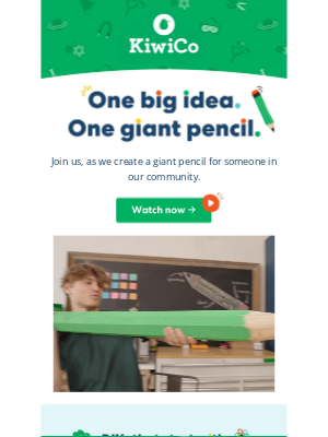 Kiwi Co. - Who knew a pencil could do all this?