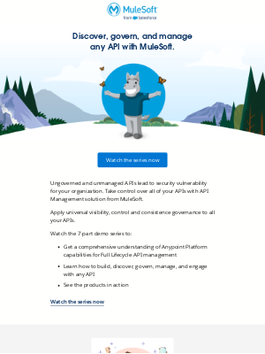 Salesforce - A demo series to showcase API Management on Anypoint Platform