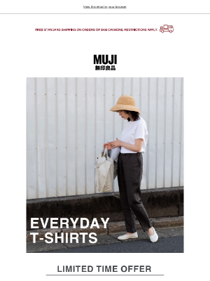 MUJI - Find The Best T-shirt For You