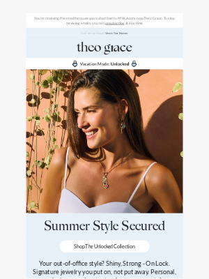My Name Necklace - Unlock Your Summer Style