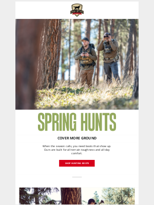 Vasque - Spring Hunts: Track. Trek. Repeat.