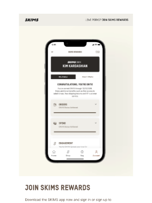 SKIMS - It’s Better in the SKIMS App