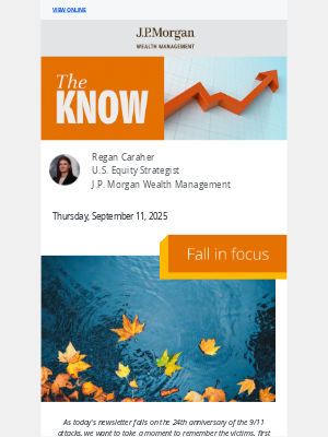 J.P. Morgan - Fall in focus