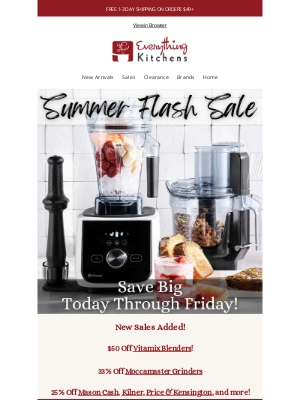 Everything Kitchens - 🌞 Summer Savings Flash Sale Starts Now! This Week Only