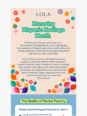 LOLA - Happy Hispanic Heritage Month!