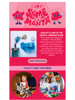 CAMP - Mermaid slime has entered the chat. 🧜‍♀️ 🌟
