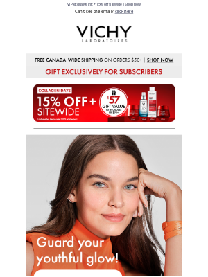 Vichy(Canada) - Our secret to ageless skin 👀