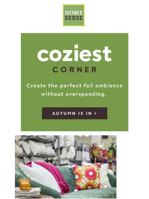 HomeSense - 🍁 Fall Inspo: INSIDE ➡️