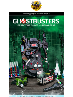 Spirit Halloween - Ghostbusters, what do you want? 👻📞