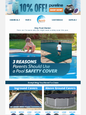 Inyopools - DIY Saturday: 3 Reasons To Buy A Safety Cover