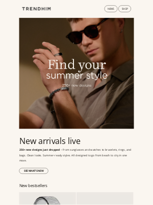 Trendhim - 250+ new designs