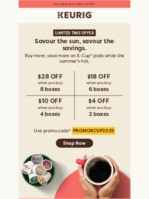 Keurig Canada - 🛒 Still thinking about stocking up on K-Cup pods?