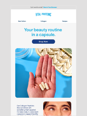 Vital Proteins - Elevate your beauty routine.
