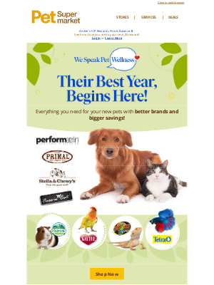 Pet Supermarket - TOP Brands for their BEST Year yet 💛