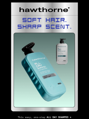 All Day Shampoo with our signature Night Swim scent