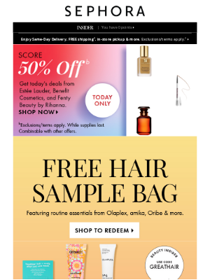 Sephora - An *extra* day of deals = more Estée Lauder💲