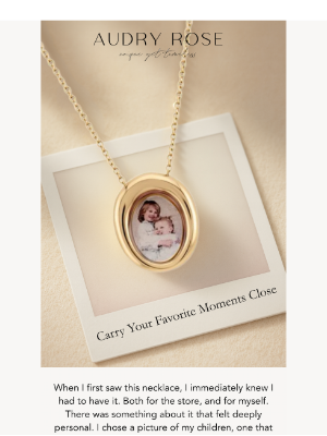 Audry Rose - A Necklace I Had to Keep for Myself