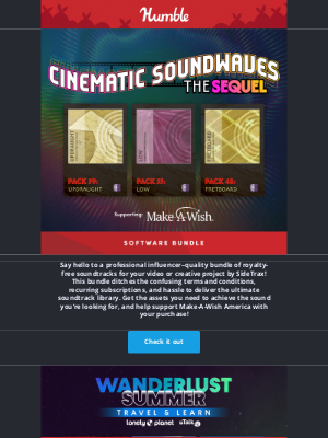 Humble Bundle - Elevate your creativity—get the magic touch of sweet audio
