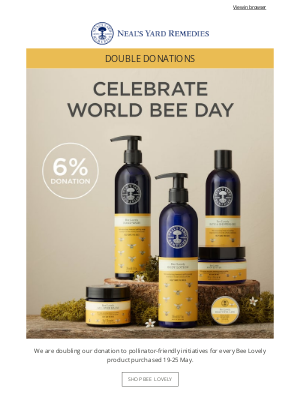 Neal's Yard Remedies - Celebrate World Bee Day With Us 🐝