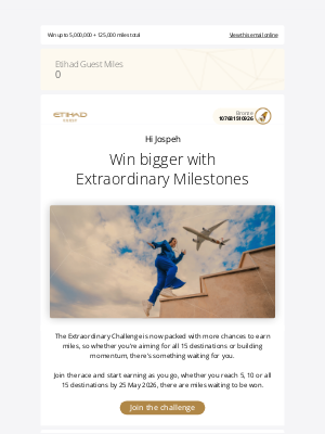 Etihad Airways - Our Extraordinary Challenge gets even better