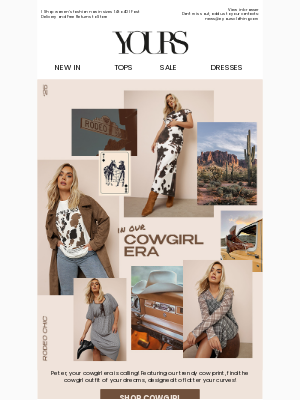 Yours Clothing - Your Cowgirl Era is HERE