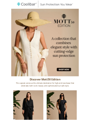 Coolibar - Coolibar|Mott50 Edition: Elegance In Every Ray