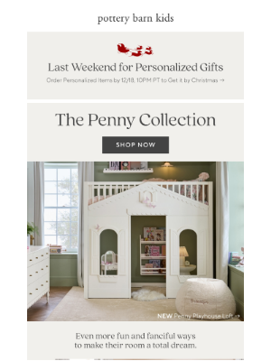 Pottery Barn - Meet our best-selling Penny Collection ✨ | FINAL WEEKEND TO ORDER 🎁🎁🎁