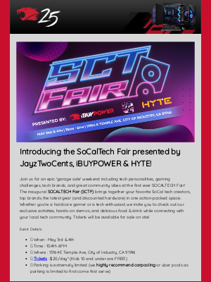 iBUYPOWER - 🎡 SOCALTECH FAIR May 3-4