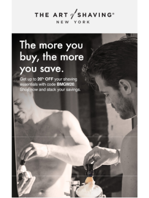 The Art of Shaving - 🚨 Buy More, Get More! Save Up to 20%