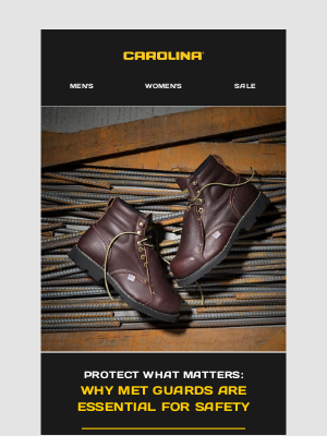 Carolina Work Boots - Stay Safe this National Safety Month!