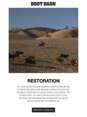 Boot Barn - Introducing: Restoration