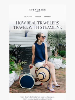 Steamline Luggage - Your Travel Inspiration Awaits!