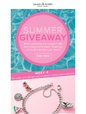 James Avery Jewelry - Win a Summer Charm Bracelet!