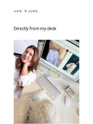 JAN 'N JUNE - DIRECTLY FROM MY DESK