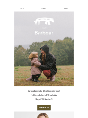 Hickoree's - Barbour is Back in the City