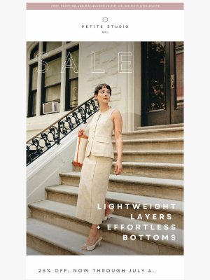 Petite Studio - Summer Staples, Now 25% Off